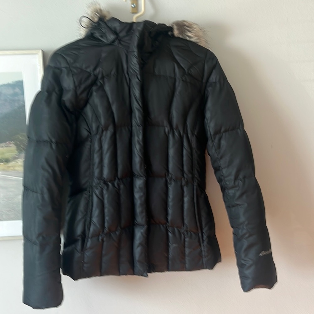 Eddie Bauer down bomber jacket